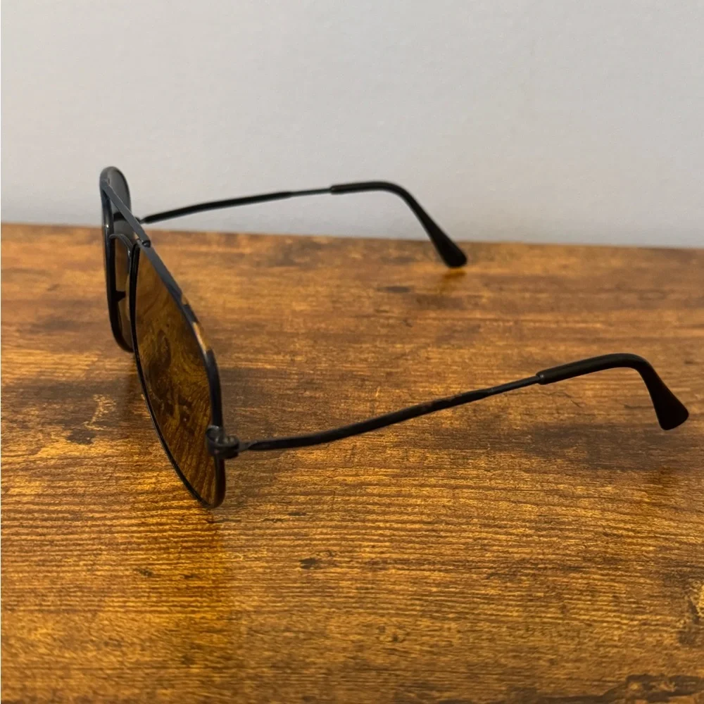 Vintage Michigan Wolverines Go Blue Aviator‎ Sunglasses Metal Frame NCAA Fan